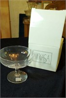 Mikasa crystal compote