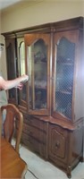 Beautiful china cabinet approx 62 inches wide x
