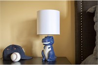 $30 Kids Dinosaur Table Lamp Blue Your Zone