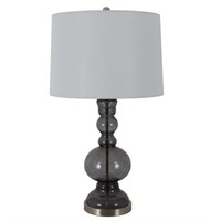 $49 Decor Therapy Smoke Translucent Table Lamp