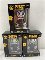 3x Bendy and The Ink Machine figures