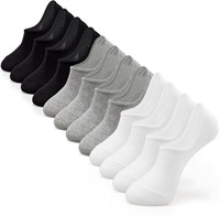 IDEGG No Show Socks Men Low Cut 8-11  6 Pairs