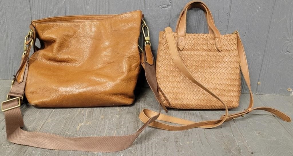 Leather - Madewell & Fossil Purses