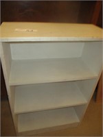 Painted White Bookcase