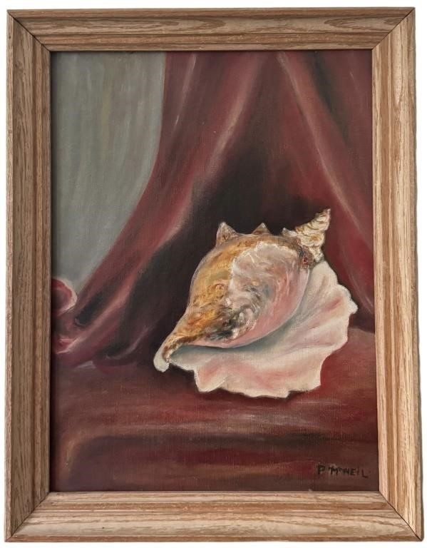 Original Seashell Painting