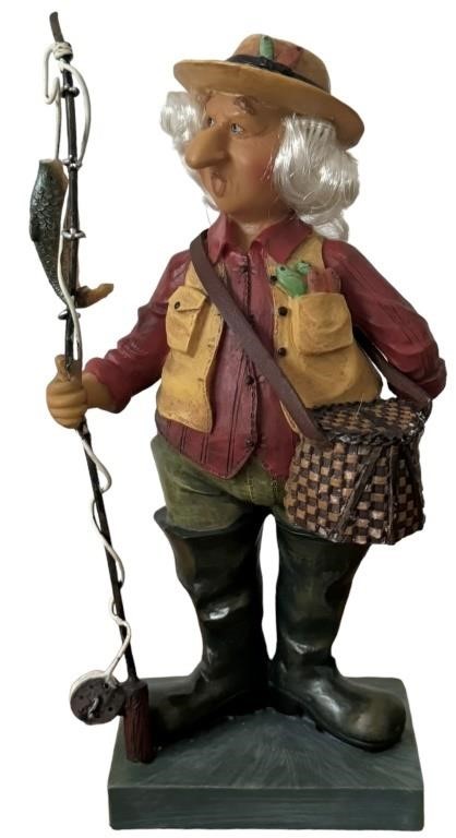 Gone Fishing Figurine