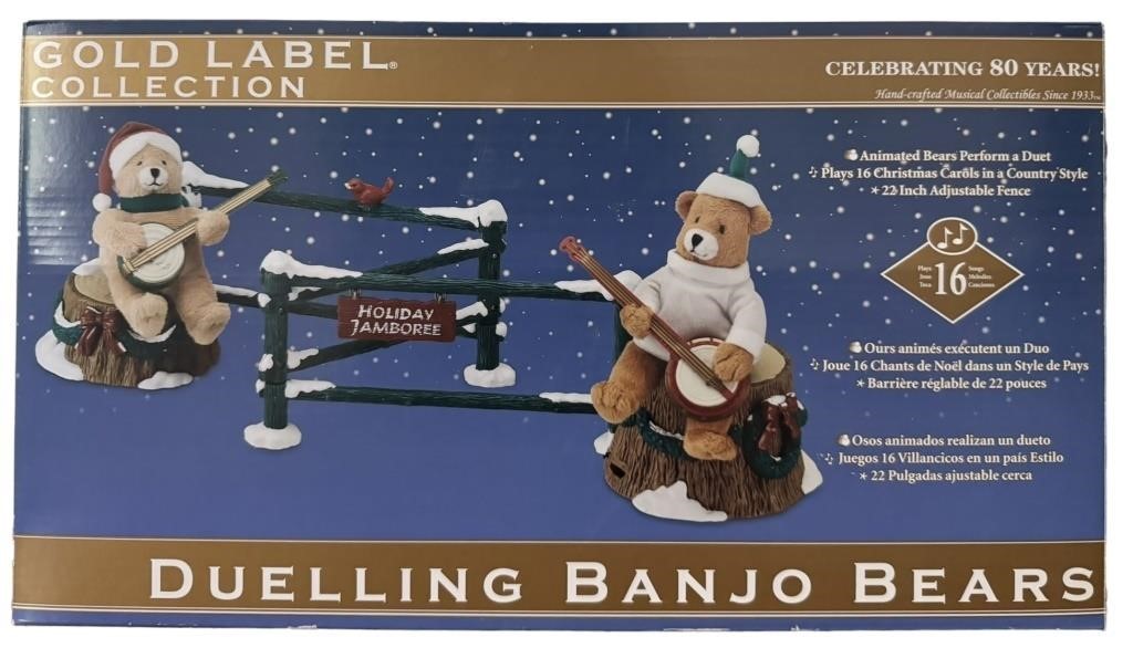 Gold Label Duelling Banjo Bears