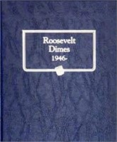Whitman Roosevelt Dimes 1946-1984+ Collectors Book