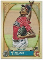 Triston Mckenzie 2021 Gypsy Queen Rookie card