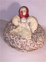 TEA COZY DOLL ~ MADE IN RUSSIA ABOUT 1930