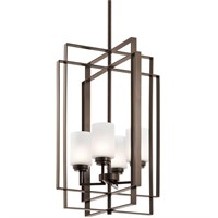 $79 Kichler Lighting Harvey 17 Inch Cage Pendant