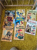 Dell Gold Key comic books Woody Westerns etc