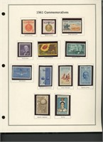 1961 United States Commemorative Stamp Set