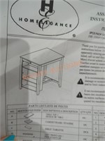 Home elegance table chair and table