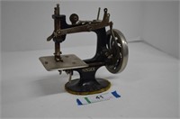 Miniature Antique Singer Sewing Machine
