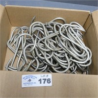 Large Lot of Meat Hooks