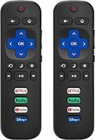 (Pack of 2) Replacement Remote Control Only for