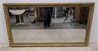Framed mirror approx 35" x 65"
