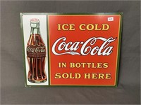 Coca Cola Tin Sign