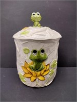 Sears Robuck Ceramic Frog Cookie Jar