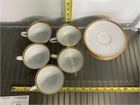 5 Rosenthal Germany cups and saucers