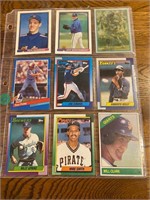 1986-1991 Baseball cards