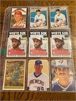 1987-89 Baseball cards; holograms, rookie