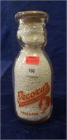(1) Pecora's Dairy Bottle