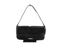 Burberry Black Saffiano Leather Shoulder Bag