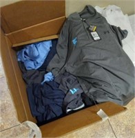 Box of sport Polo T-shirts assortment of sizes