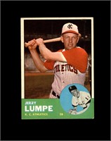 1963 Topps #256 Jerry Lumpe EX to EX-MT+