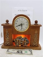 UNITED FIREPLACE ELECTRIC CLOCK