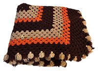 Gorgeous Crocheted Afghan Throw