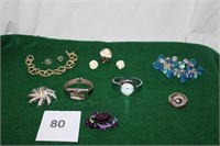 COSTUME JEWELRY - BRACELETS, EARRINGS