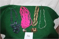 COSTUME JEWELRY - NECKLACES & PINS