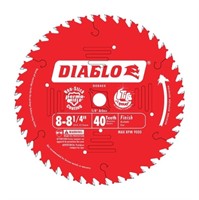 R3547  Diablo Saw Blade 8-1/4 x 5/8 40 Teeth