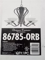 Designer's fountain 86785--ORB
5 light oil