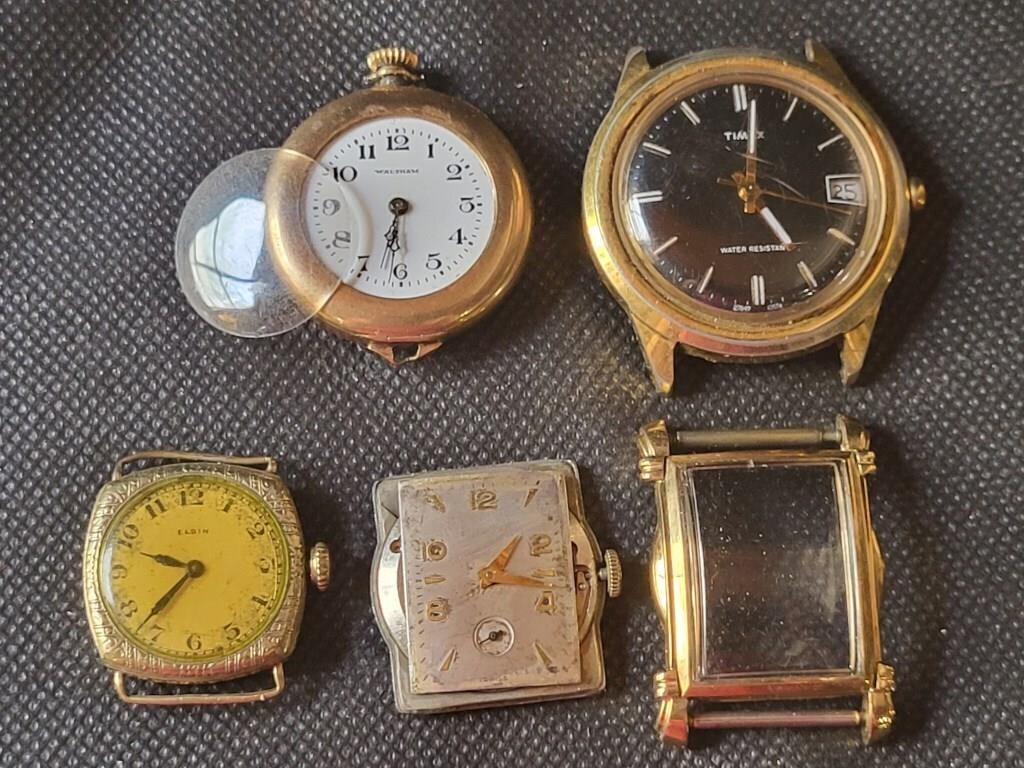 VTG Wrist/Pocket Watches Parts/Repair