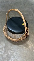 Basket and hat box