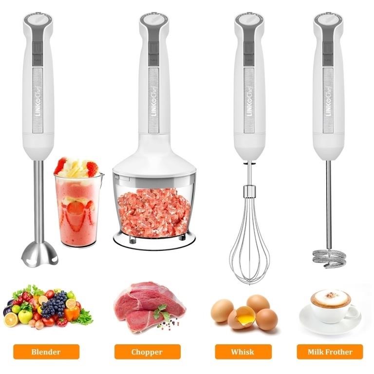 M456  LINKChef Hand Blender 1000W 5-in-1 600ml Be