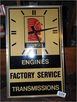 Tecumseh Engines Clock