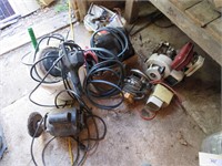 Drill bit sharpener, Jumper cables,