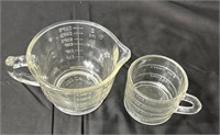 Vintage Spry? Glass Measuring And Mixing