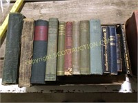 24 vintage books, 6 vol. Mark Twain stories, m