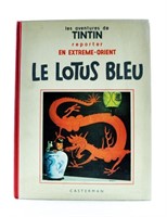 Tintin. Fac similé Le Lotus Bleu. Eo de 1985.