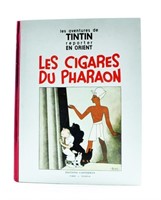 Tintin. Fac similé Les cigares du Pharaon. Eo 1984