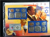 1978 United States Coin & Stamp Set