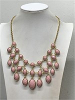 REVERSIBLE BIB STYLE NECKLACE