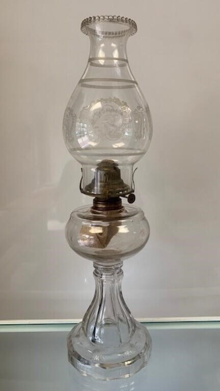 Vintage Oil Lamp