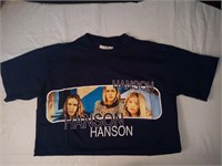 Size S Hanson T-Shirt, Navy Blue, Cotton